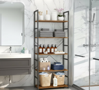 Industrial Bookshelf – /4/5/6/Triple-Tier Metal Storage Shelf