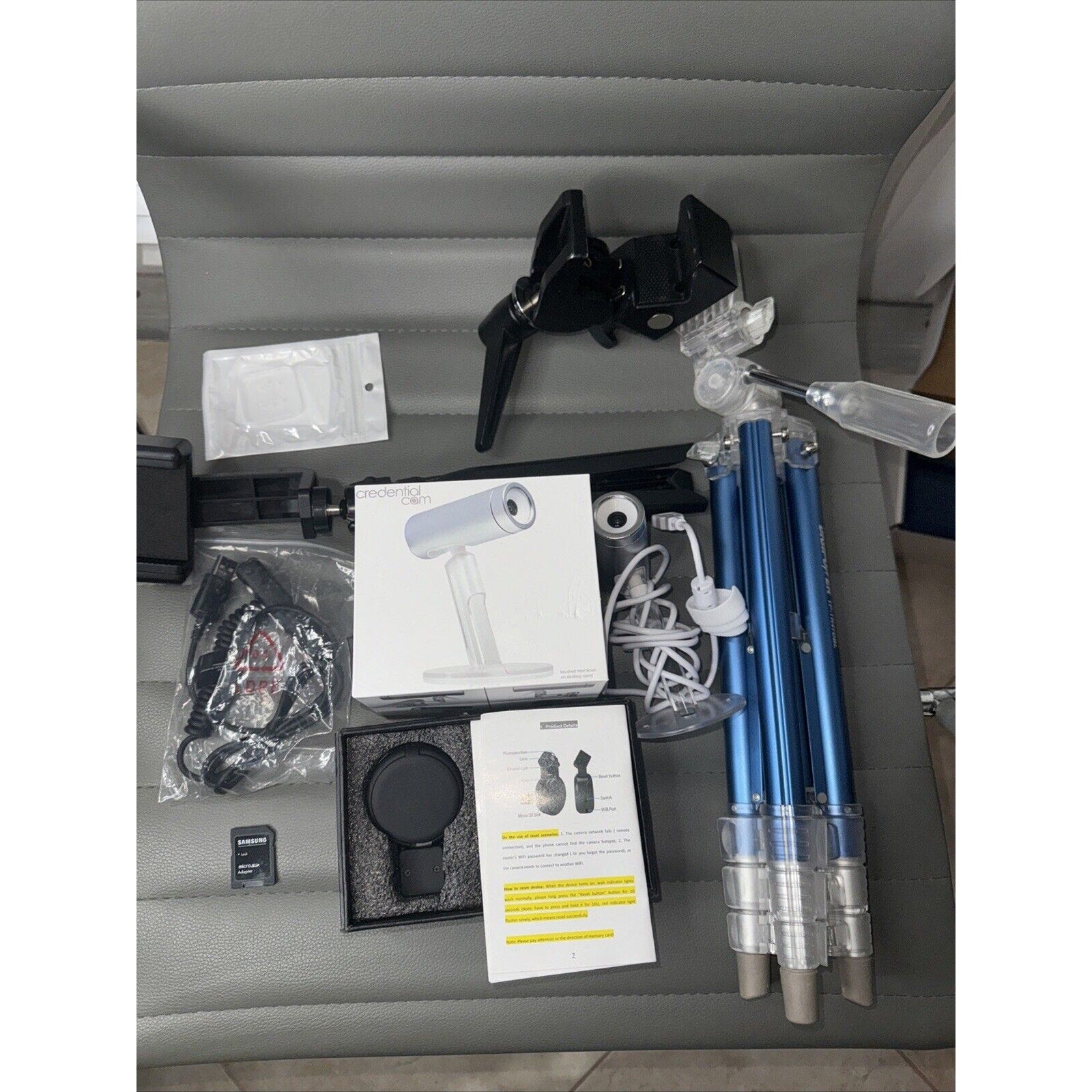 Lot of Security Cameras & Tripods