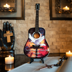 Corinthians 5:7 Miniature Guitar