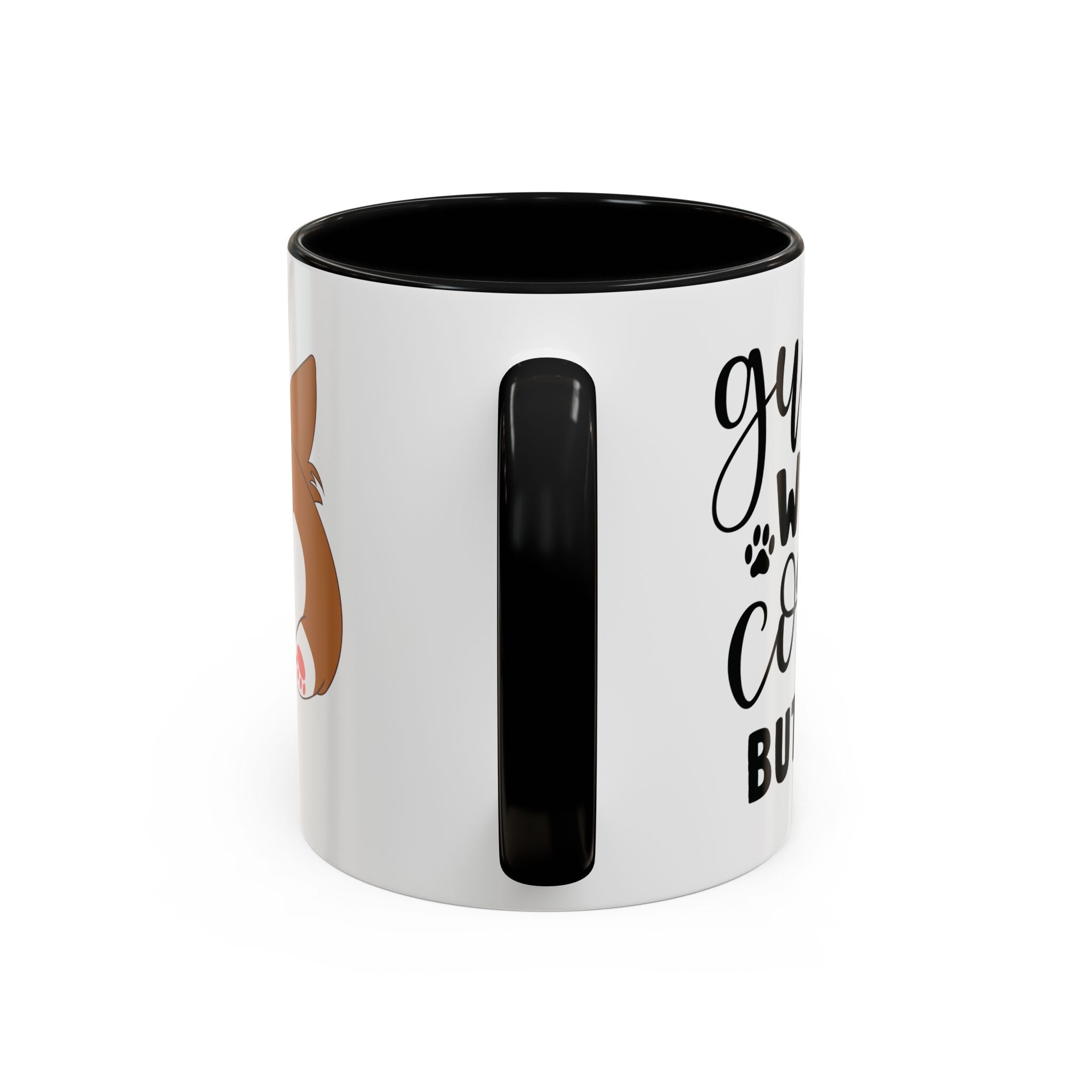 Adorable Corgi Butt Cottage Style Coffee Mug – Perfect for Dog Lovers!