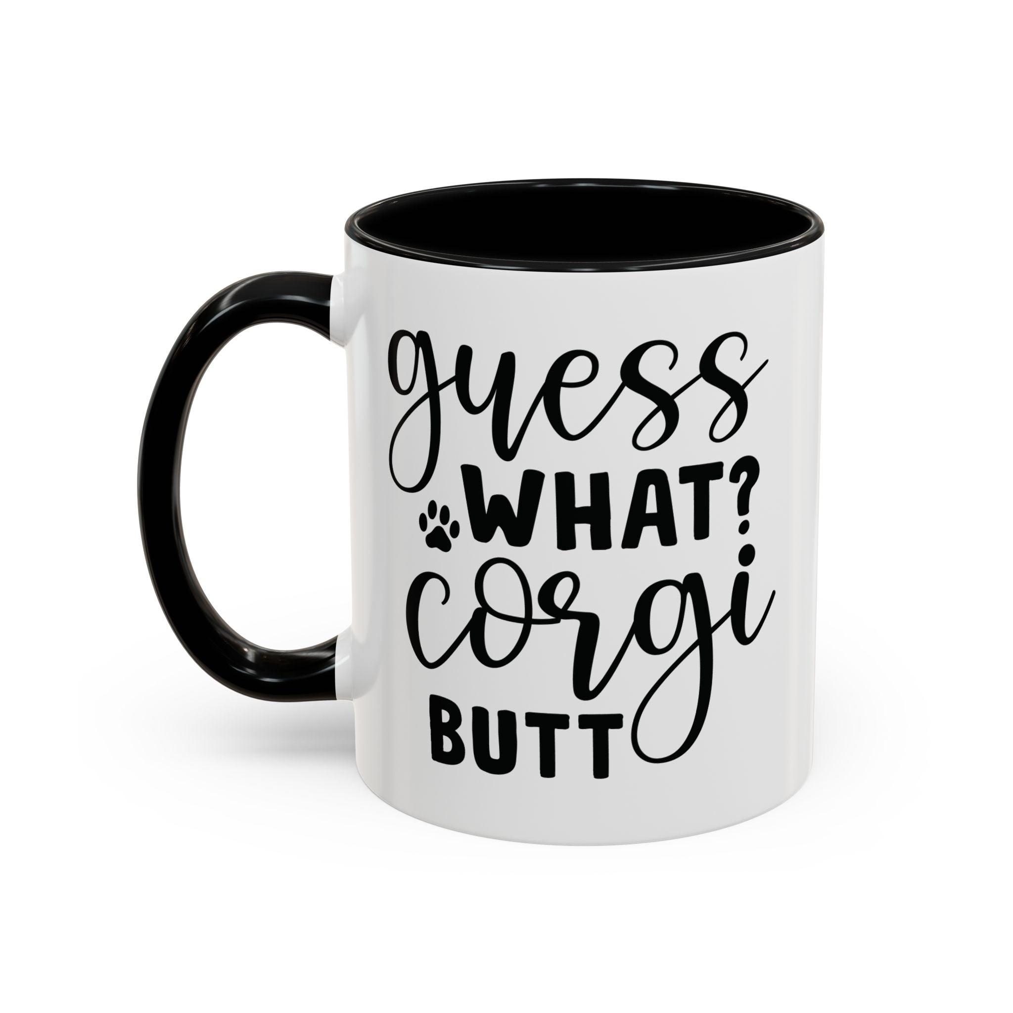 Adorable Corgi Butt Cottage Style Coffee Mug – Perfect for Dog Lovers!