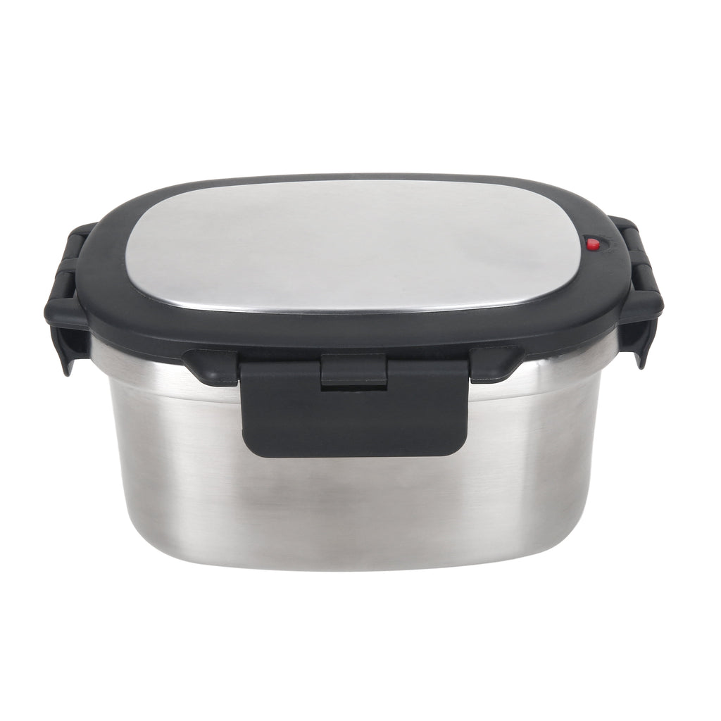 33 Oz Insulated 2-Piece Stainless Steel Lunch Box Food Storage Container with Lid