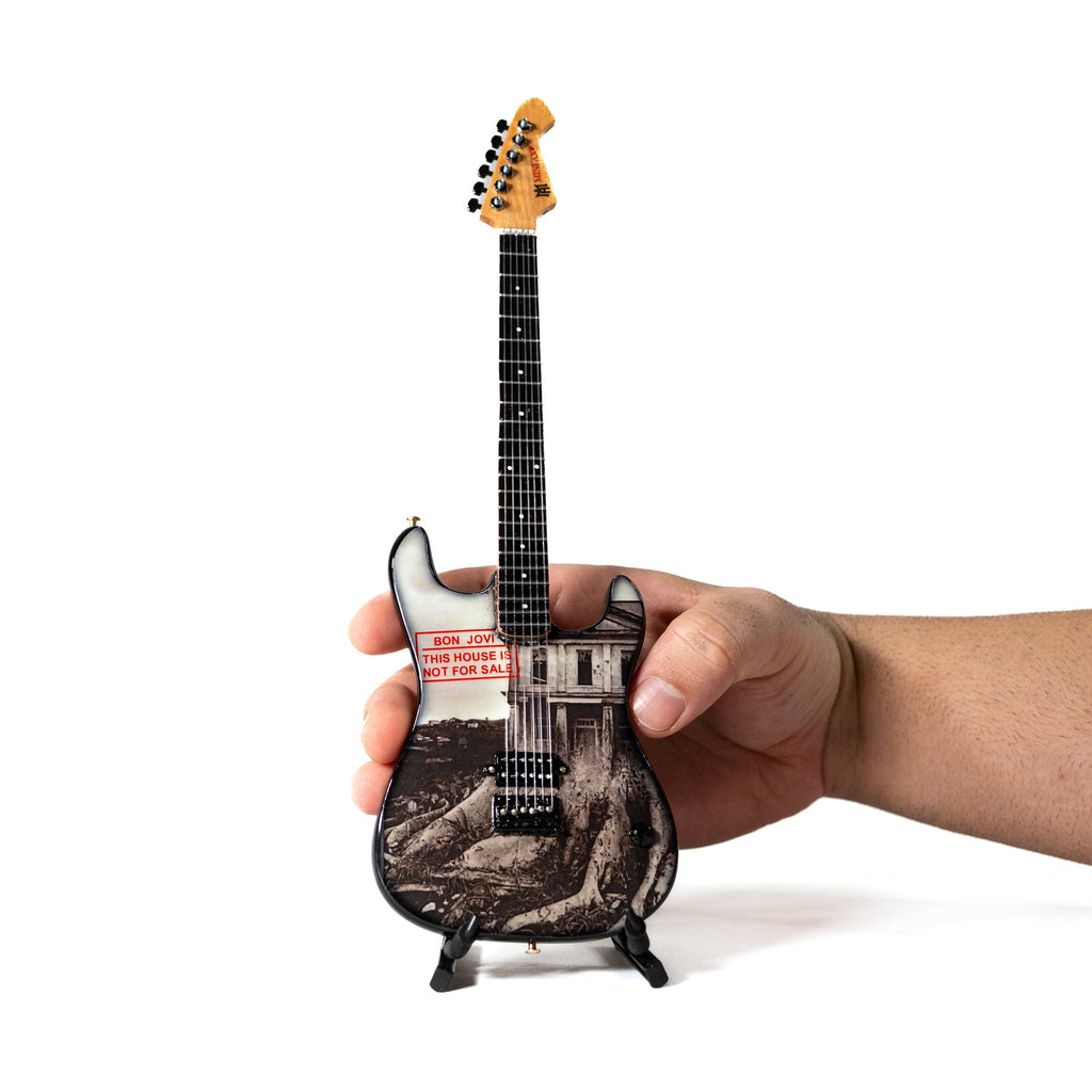 Bon Jovi This House Is Not For Sale Miniature Guitar