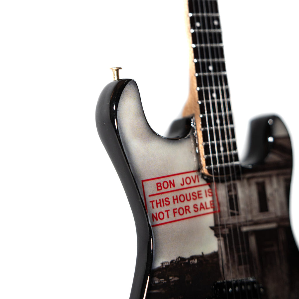 Bon Jovi This House Is Not For Sale Miniature Guitar