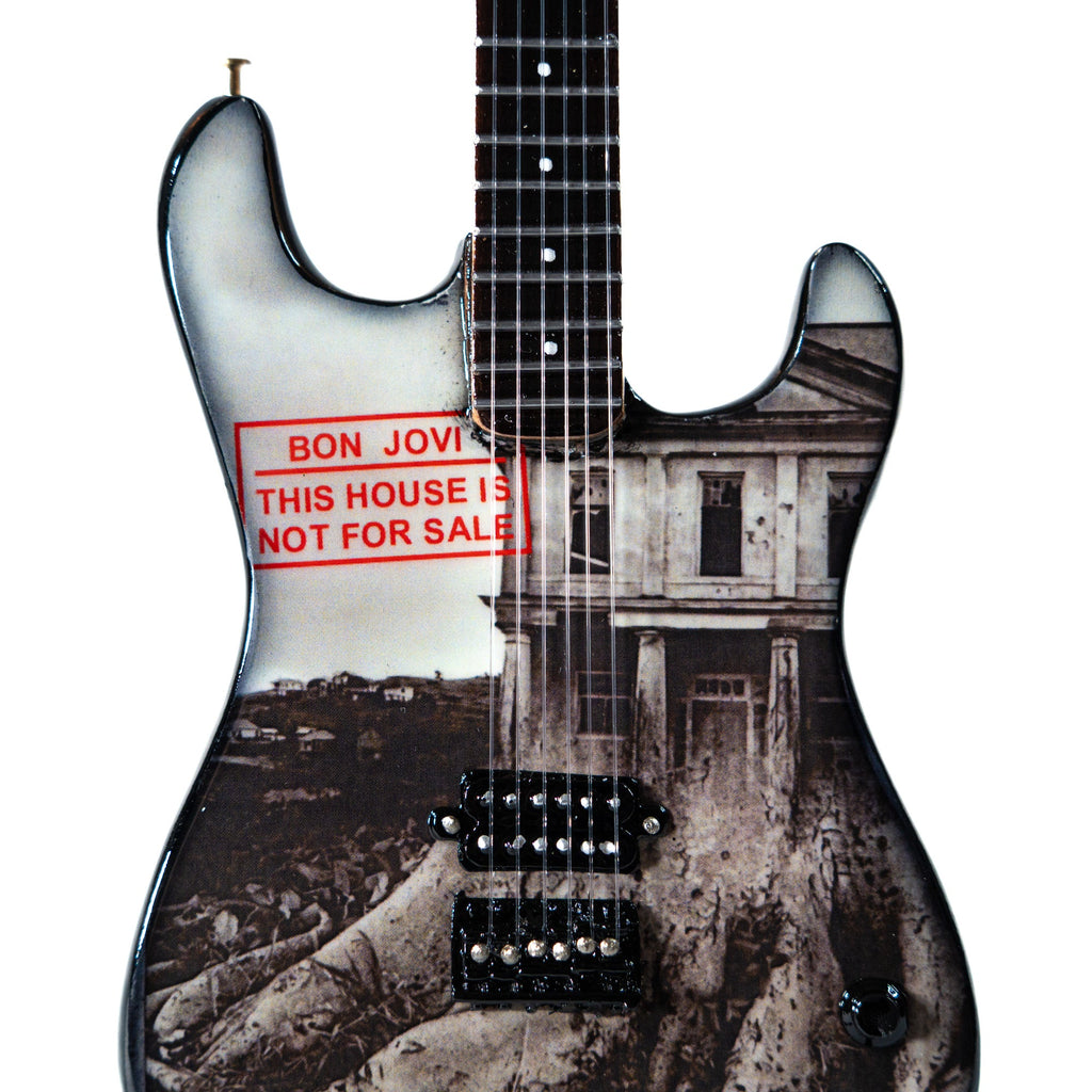 Bon Jovi This House Is Not For Sale Miniature Guitar