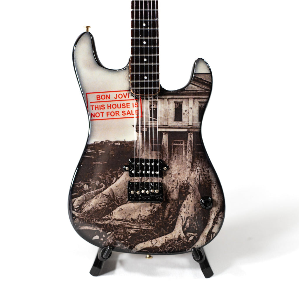 Bon Jovi This House Is Not For Sale Miniature Guitar