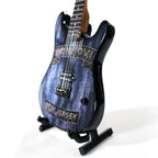 Bon Jovi New Jersey Miniature Guitar