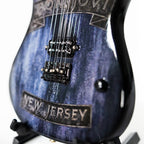 Bon Jovi New Jersey Miniature Guitar