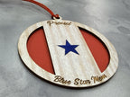 Blue Star Mom Ornament