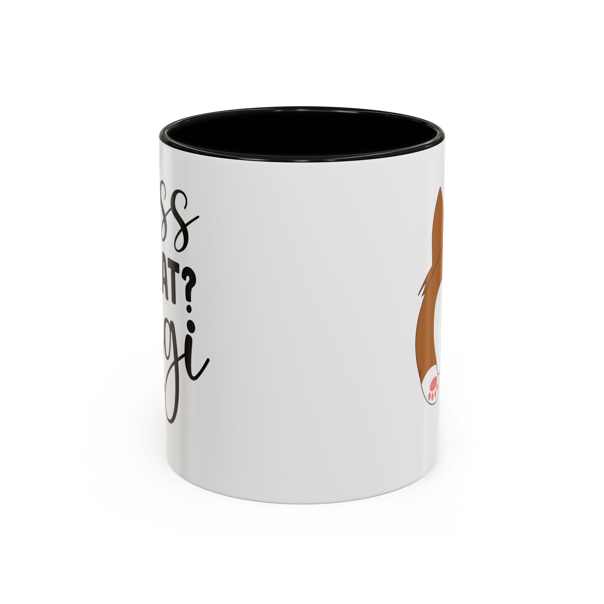 Adorable Corgi Butt Cottage Style Coffee Mug – Perfect for Dog Lovers!