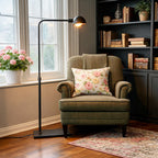Adjustable Dome Iron Floor Lamp