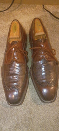 David Eden branded men's dress shoes.